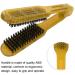 Plywood Comb Hair Straightener - V-Shape Styling Tool for Home & Barber Shops | International Shipping Available - Buy Online on GoSupps.com