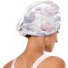 Butterflies Dry Hair Cap Set - 2 Piece Quick Drying Towel & Soft Button Headband | Super Absorbent Comfort for All Hair Types | International Shipping - Buy Online on GoSupps.com