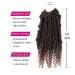 10 Inch T30 Bomb Twist Crochet Hair 6 Packs - Pre-looped Spring Twist Braids for Women - Synthetic Fluffy Dreadlocks Extension - Buy Online on GoSupps.com