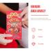 ABOOFAN 24pcs God of Wealth Red Envelope Bag Rabbit Year Envelope Chinese New Year Red Envelope Lucky Money Envelopes Bunny Red Envelopes See Spring Bao Paper Zodiac Bag Chinese Style - Buy Online on GoSupps.com