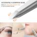 Buy Bezox Round Mouth Tweezers | 403 Stainless Steel Precision Eyebrow & Face Hair Removal | High-Quality Ingrown Hair Tweezers - Buy Online on GoSupps.com