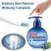 Baking Soda Whitening Toothpaste - Intense Stain Remover & Strengthening Formula | Fluoride-Free Blueberry Toothpaste - Buy Online on GoSupps.com
