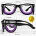 Hion Adult Anti-Motion Sickness Smart Glasses | Ultra-Light Portable Nausea Relief for Travel Carsickness and Seasickness | Essential Travel Accessory A01-black - Buy Online on GoSupps.com