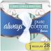Always Pure Cotton With Flexfoam Pads For Women Size 1 Regular Absorbency With Wings 28 Count Size 1 28 Count