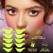 WEKUW Eyelash Lifting Silicone Pads Set - 10 Pieces Eyelash Lift Shields & Accessories for Perfect Lash Lifts - Green - Buy Online on GoSupps.com