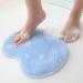 Giugio Non-Slip Silicone Massage Pad - Back Scrubber & Foot Brush with Suction Cup | Exfoliating Shower Massager (Green) - Clean Exfoliate & Massage - Buy Online on GoSupps.com