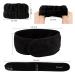 Adonop Spa Headband 9 Pack - Soft Adjustable Towel Set for Makeup and Skincare - Black/White/Gray - Buy Online on GoSupps.com