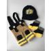 Pinbo Baby Firefighter Photography Prop Set - Crochet Knitted Hat, Pants, Shoes - Buy Online on GoSupps.com