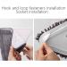 Ergonomic Triangular Glass Wiper - Extendable Cleaner for Ceilings Windows & Floors - Buy Online on GoSupps.com