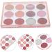 Mikinona Eye Shadow for Palette Portable Eye Women Powder Makeup Eyeshadow Grids Party Night Bar Club Shadow Plate 1 count (Pack of 1) As Shown1 - Buy Online on GoSupps.com