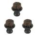 3-Part Beard Brush for Men - Ridge-Free Round Handle Practical Shaving & Facial Bar Cleaner Perfect Father's Day Gift - Buy Online on GoSupps.com