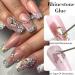 Vhjlfig Rhinestone Nail Glue - 10ml - Long-lasting glue - 3D Gel - Rhinestone glue - For stickers beads decoration for women girls beginners home salon - Buy Online on GoSupps.com