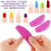 Professional 20-Piece Nail File Set - 100/180 Grit Washable Double-Sided Buffers for Gel Nails - Ideal for Nail Studios & Home Use (Pink) - Buy Online on GoSupps.com