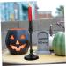 Zerodeko 7 Pcs Wrought Iron Decorative Candle Holder Vintage Candle Holder Metal Candle Holder Retro Candleholder Chicken Wings Fireplace Stand Pillar Candle Holder Christmas Candle Holders Blackx7pcs 26x10cmx7pcs - Buy Online on GoSupps.com