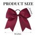 24 PCS Large Maroon Cheer Bows - Hair Accessories for Cheerleaders & Sports Teams - Buy Online on GoSupps.com