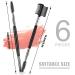 Professional Eyebrow Brush & Comb Set | Precision Eyebrow & Eyeliner Brush - Perfect for Blending (Black) - Buy Online on GoSupps.com