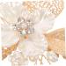 Mikinona Gold Leaf Side Comb Wedding Bride Headpiece Decorative Hair Combs Girl Headpiece Comb for Bridesmaid Hair Comb for Bride Hair Comb for Side Comb Headpiece Hair Comb Clip - Buy Online on GoSupps.com