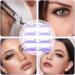 Geteawily Eyelash Perming Curler | 4 Pairs Silicone Bear Style Eyelash Perming Curler | Soft Silicone Lash Curler Pad Reusable Lash Silicon Pad in 4 Sizes for Eye Lashes Extension - Buy Online on GoSupps.com