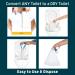 Lunderg Lemon-Scented Toilet Bowl Liners - 20 Count Universal Fit Disposable Bags - Ideal for Home, Boat, Camping Toilets - Buy Online on GoSupps.com