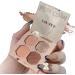 XGZ Eyeshadow Palette Glitter Makeup Palette Shimmer Sequined Palette Self Adhesive Eye Shadow Long Lasting Eye Shadow Neutral Cosmetic Eye Shadows 4 Colors - Buy Online on GoSupps.com