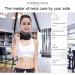 VideCor Adjustable Neck Support - Ergonomic Soft Foam Neck Pads for Pain Relief & Pressure Relief - International Shipping - Buy Online on GoSupps.com