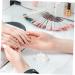 PRETYZOOM Glass Jar Candy Jar Decor Nail Dish Cups with Lids Dish for Acrylic Nails Nail Liquid Holder Nail Art Dish Nail Accessories Nail Art Accessories Nail Cups Glass Food Nail Supplies 1 - Buy Online on GoSupps.com