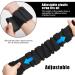 Adjustable 0.45kg Ankle & Wrist Weights - 2 PCs Fitness Set for Women Men & Children - Perfect for Yoga Walking & More - Silicone Weight Cuffs in Black - Buy Online on GoSupps.com