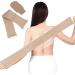 2-Piece Bamboo Fiber Back Scrubber Set - Luffa Shower Brush & Exfoliating Sponge for Deep Cleaning & Massage - International Shipping Available - Buy Online on GoSupps.com