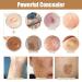 CENNYO Tattoo Cover Up Set | Waterproof Invisible Skin Concealer for Scars, Dark Spots, Vitiligo | Long Lasting, 2 Colors, 0.07kg - Buy Online on GoSupps.com