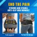 Moskeson Unisex Iliosakral Hip Girdle - Sciatica Back & Pelvic Pain Relief (M 82-115cm) - International Shipping Available - Buy Online on GoSupps.com
