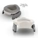Potette Plus Potty Value Pack - Kalencom 2in1 Portable Potty & Reusable Collapsible Liner (White/Gray) - Buy Online on GoSupps.com