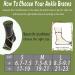 Dr. Kbder Ankle Support Brace - Adjustable Compression Sleeve for Women & Men - Plantar Fasciitis Relief - Heel Pain Relief - Green, Large - Buy Online on GoSupps.com