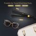 Terviiix Mini Hair Straightener for Short Hair - Compact 1/2 Inch Flat Iron with Variable Heat Settings, Dual Voltage Tourmaline Ceramic, Travel-friendly & Automatic Power Off - Black - Buy Online on GoSupps.com