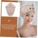 SKISUNO Dry Hair Cap Turbins for Ladies Curly Hair Hat Fast Drying Towel Womens Hats Bath Water Absorbent Drying Hat Mini Witch Hats for Crafts Dry Hair Towel Cap Girl Hat Coral Fleece Coffee 63X22X1CM - Buy Online on GoSupps.com