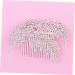 Ipetboom Bridal Headpiece Tiara Hair Comb Slide Clip Hairpiece Hair Comb Clip Bridal Wedding Hair Comb Dress Rhinestone Bride Rhinestone Comb - Buy Online on GoSupps.com