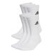 adidas Unisex Cushioned Sportswear Crew Socks 6 Pairs Crew Socks (Pack of 6) 43-45 White Black