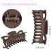 Jumbo Hair Clips for Women - Extra Large 4.7 Inch Claw Clips for Thick Hair - Fashion Hair Accessories in Neutral/Brown - Pack of 4 - Buy Online on GoSupps.com