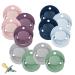 6 X 2 Pack Baby Nova Soothers Round Cherry Shape Pacifiers 0-24M