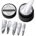  TYUKXJH Nail Sculpting Gel | Pearl White 3D Nail Sculpting Gel Smooth Manicure Decoration Glue for Beauty Flower Charm Modeling and Design - Sculpting and - Buy Online on GoSupps.com
