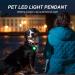 Yizhet Dog Lights for Collar 6 Pcs Clip-On LED Dog Collar Lights with Carabiner 3 Modes Silicone Collar Lights for Pet Cat Dog Waterproof Flashing Safety Lights for Night Walking (Battery Included) - Buy Online on GoSupps.com