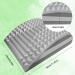 Buy Virtue Yun 2-in-1 Back Extension & Neck Stretcher | Orthopedic Massage Device for Neck & Back Pain Relief - Gray - Buy Online on GoSupps.com