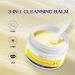 3 in 1 Cleansing Balm for Eye Face & Lip | Natural Makeup Remover | Gentle Deep Clean for All Skin Types - Buy Online on GoSupps.com