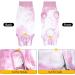 Lianzimau Post-Op Dog Bodysuit - Wound Protective Suit for Male Dogs XXL Tie-Dye Pink Ideal After Castration Surgery - Buy Online on GoSupps.com