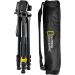 NATIONAL GEOGRAPHIC Photo Tripod Kit Large | Carrying Bag, 3-Way Head, Quick Release, 4-Section Legs | Aluminum, 3kg Load Capacity | for Canon, Nikon, Sony | NGHP001 - Buy Online on GoSupps.com
