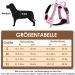 Eyein Adjustable Dog Harness for Large Dogs - Breathable Reflective Padded - XL Pink (Neck 55-83cm Chest 50-94cm) - Perfect for Daily Training - Buy Online on GoSupps.com