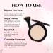 Vera Moore Matte Pressed Powder | Full Coverage Makeup Setting Compact for All Skin Types (Linen 12.5g) - Shine-Free Flawless Finish - Buy Online on GoSupps.com