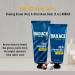 BAD ACE Aqua Bundle | Korean Men's Skin Care Set for Razor Burn Protection | Jeju Ocean Shaving Cream & After Shave Balm Kit - Buy Online on GoSupps.com