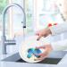 3-Pack Cleaning Kitchen Sponges Oval Oil Painting of Blue Butterfly Kitchen Cellulose Dishwashing Wood Pulp Cotton - Buy Online on GoSupps.com