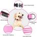 Luminous Waterproof Dog Collar - Adjustable Flashing LED Light for All Sizes - Pink (28-40cm) - Enhanced Night Visibility - Buy Online on GoSupps.com