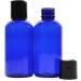 4oz Cobalt Blue Plastic Squeeze Bottles (6 pack) - BPA-Free Containers for Shampoo, Lotions, Body Soap - Disc Top Flip Cap - 4oz Cobalt Blue - Buy Online on GoSupps.com
